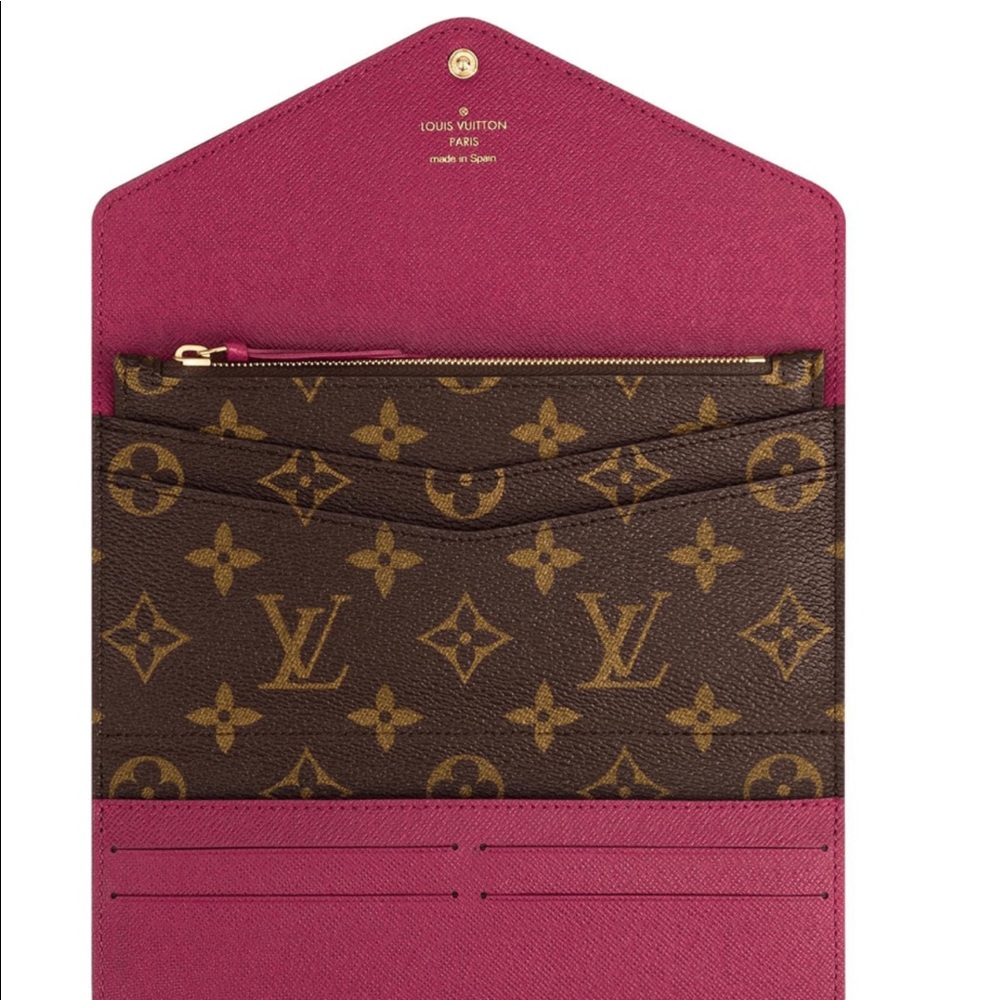 Louis Vuitton Josephine Wallet - Fuchsia